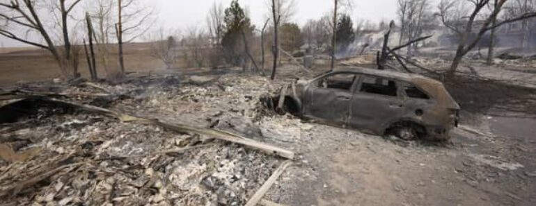 Les Victimes De L&Rsquo;Incendie Du Colorado Commencent La Nouvelle Année Avec La Reconstruction