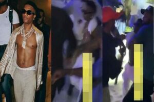 Wizkid A Giflé Un Fan Qui A Tenté De Voler Son Collier De Diamants (Vidéo)