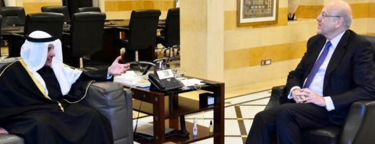 ministre koweïtien Affaires étrangèresLibanimpasse dans le Golfe 770x297 - Le ministre koweïtien des Affaires étrangères se rend au Liban pour régler l'impasse dans le Golfe