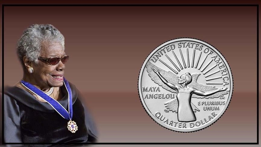 Usa : Maya Angelou, Première Femme Noire À Apparaître Sur Une Pièce De Monnaie