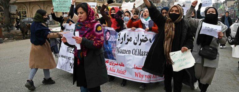 Afghanistan : Les Talibans Capturent Une Autre Manifestante Des Droits Des Femmes