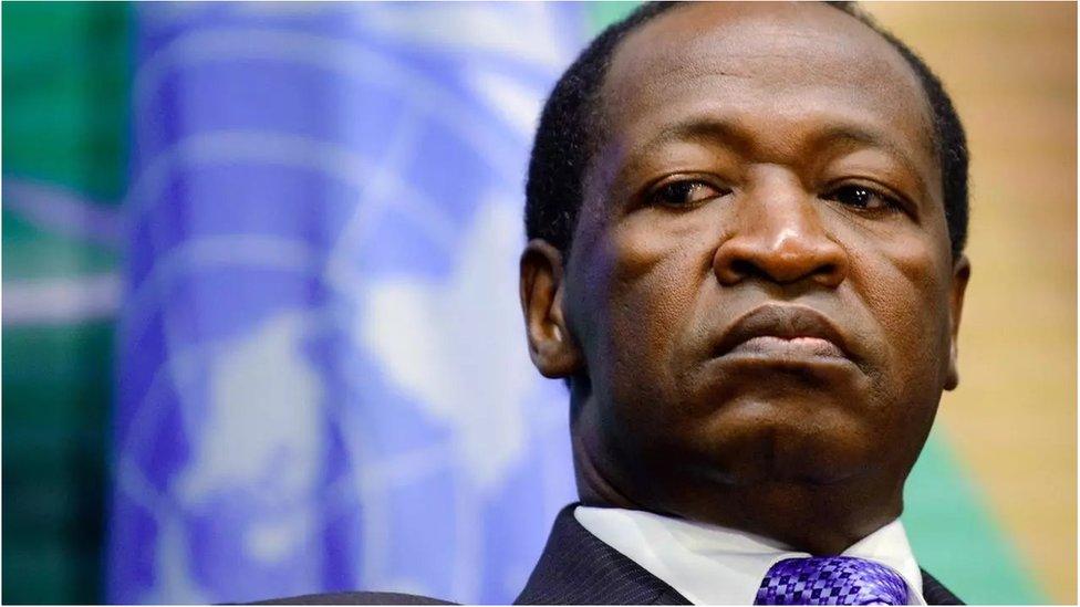 Burkina Faso Lex Dirigeant Blaise Compaoré Meurtre De Sankara