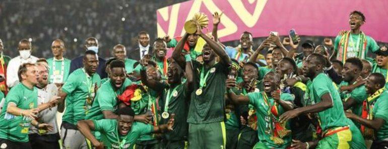 CAN 2021 Le Sénégal champion dAfrique images 770x297 - CAN 2021: Le Sénégal est champion d’Afrique pour la première fois (images) !!