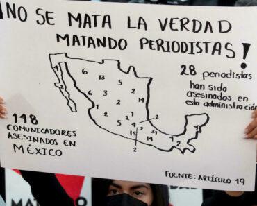 Cinquième Journaliste Tué Cette Année Au Mexique
