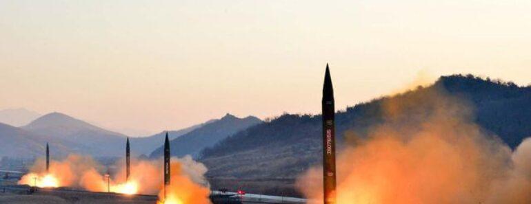 Corée Du Nord : Les Tests De Missiles Balistiques Ont Repris !