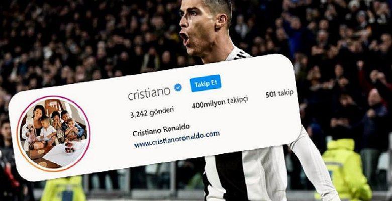 Cristiano Ronaldo Le Premier À Franchir Le Seuil 400 Millions De Followers Instagram