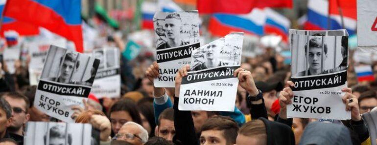 La Russie arrête un militant opposition manifestations contre la guerre à Moscou 770x297 - La Russie arrête un militant de l'opposition qui a appelé à des manifestations contre la guerre à Moscou