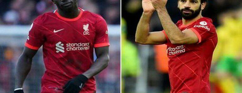 Le geste spécial Mane Salah Liverpool Norwich 1 770x297 - Le geste spécial de Mane envers Salah avant Liverpool-Norwich