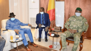 Mali : Le Président De La Transition A Reçu Le Médiateur De La Cedeao