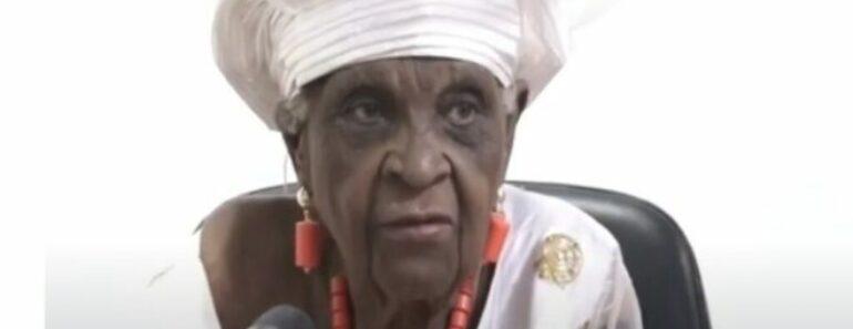 Nigéria : âgée de 102 ans, elle veut se présenter à la présidentielle