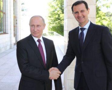Ukraine/ Bachar Al Assad Félicite Poutine Et Parle De « Correction De L’histoire »