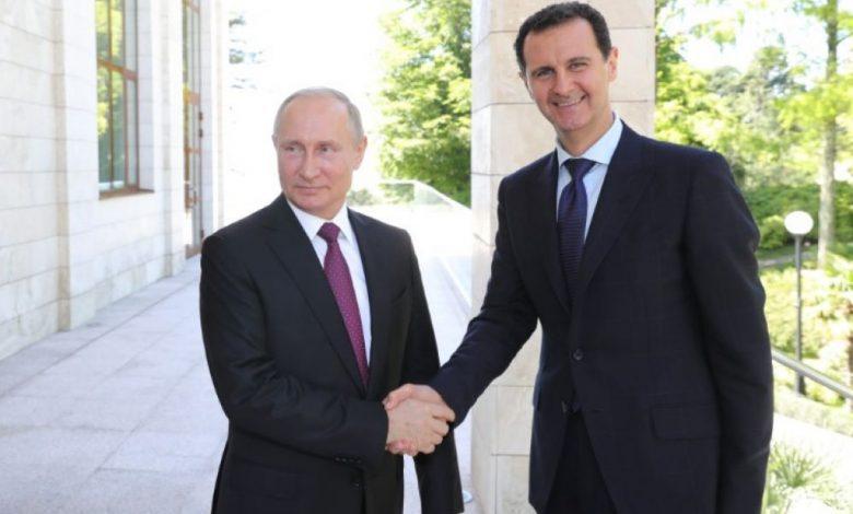 Ukrainebachar Al Assad Poutine Correction De Lhistoire