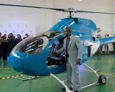Un Zimbabwéen Invente Un Hélicoptère Qui Convertit Les Radiofréquences En Énergie Propre