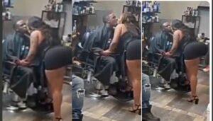 Vidéo: Ce Salon De Coiffure Où Une  »Coiffeuse » Embrasse Les Clients Pendant La Coupe De Cheveux