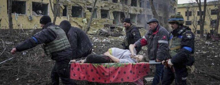 Bombardement D&Rsquo;Un Hôpital Pédiatrique En Ukraine : Le Président Zelensky Offusqué