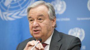 Onu : Antonio Guterres Tire La Sonnette D’alarme