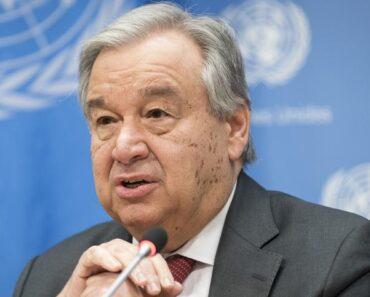 ONU : Antonio Guterres tire la sonnette d’alarme