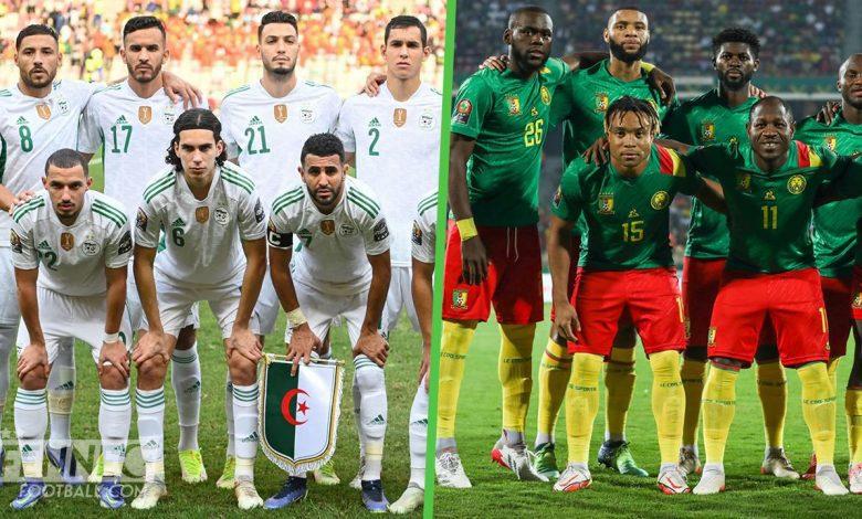 Coupe Du Monde 2022 Lalgerierejouer Le Match Contrele Cameroun