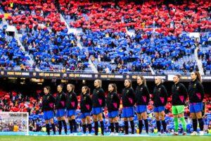 Football Féminin : Le Match Du Fc Barcelone Bat Un Grand Record