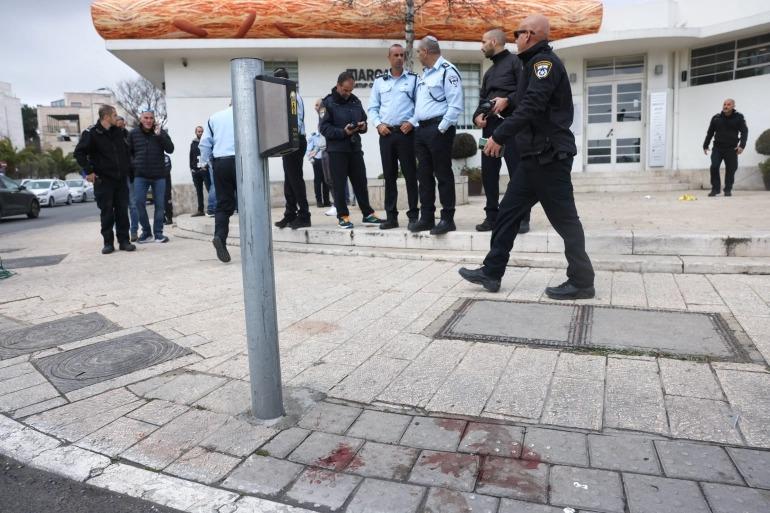 Israel Un Palestinien Abattu Police Israelienne