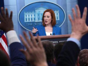 L&Rsquo;Attachée De Presse De La Maison Blanche, Jen Psaki, Est Testée Positive Au Covid-19