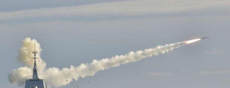 Le missile Kalibr lance mer detruit les armes OTAN Ukraine 770x297 - Le missile 'Kalibr' lancé par la mer détruit les armes de l'OTAN destinées à l'Ukraine