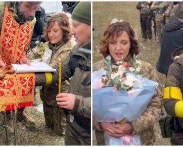 Ukraine : Deux Soldats Se Marient En Pleine Guerre