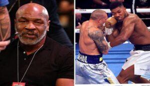 Mike Tyson Met En Garde Anthony Joshua