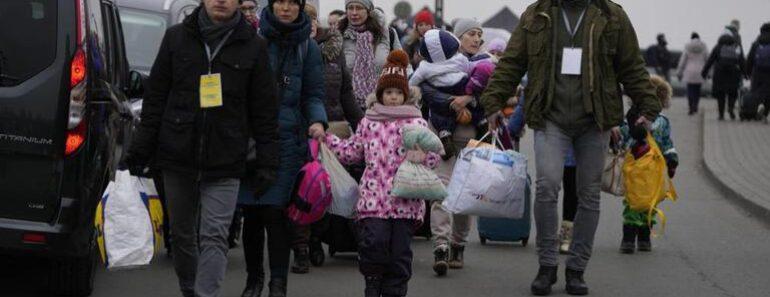 Ukraine : L&Rsquo;Invasion Russe A Fait Fuir 1,3 Million De Personnes