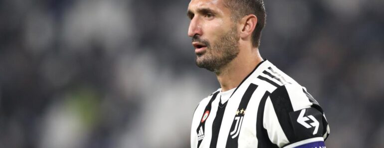 Chiellini Quitte La Juventus : Voici La Prochaine Destination Du Légendaire Défenseur
