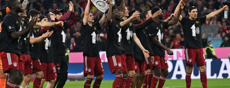 Bundesliga : Le Bayern Munich remporte un 10e titre consécutif