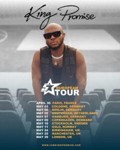 Ghana : King Promise Reporte Sa Tournée Européenne