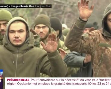 Les Russes Diffusent Des Images De La Reddition De Soldats Ukrainiens À Marioupol (Vidéo)