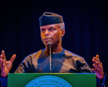 Flash/ Nigeria : Le Vice-Président Osinbajo, Candidat À La Présidentielle