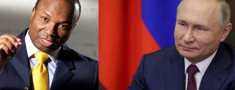 Poutine Se Bat Pour Les Valeurs Chrétiennes, Selon Un Pasteur Nigérian Basé En Ukraine