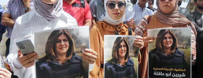 Al Jazeera Perd Sa Journaliste Shireen Abu Akleh Lors D&Rsquo;Un Raid Israélien