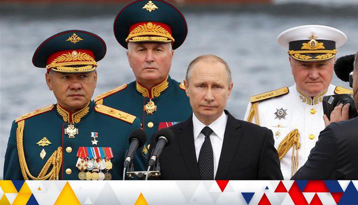 Defile Du Jour De La Victoirepoutine Occident Russie