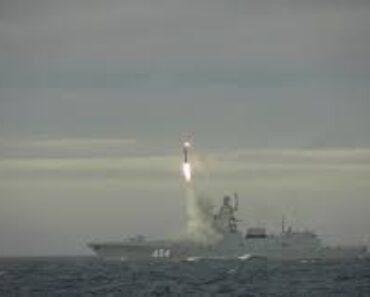 La Russie Présente Un Missile De Croisière Hypersonique Zircon Lors D&Rsquo;Un Test De Lancement En Mer