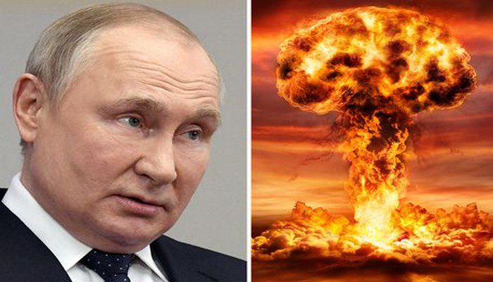 La Russienuage Radioactif Poutine Missiles Nucleaires Selon Des