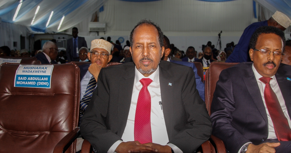 La Somalieancien Dirigeant Hassan Sheikh Mohamud Presidence