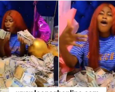 La star nigériane de TikTok fait sensation sur Internet en montrant l’argent qu’elle a gagné le jour de son anniversaire
