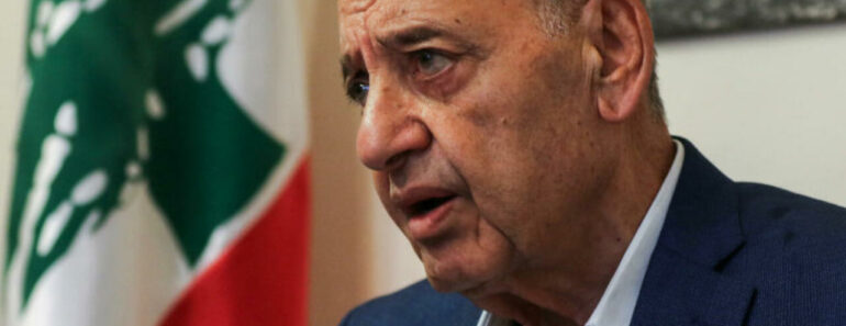 Le Liban Réélit Nabih Berri Comme Président Pour Un Septième Mandat