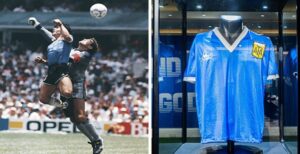 Le Maillot « Hand Of God » De Diego Maradona Devient Le Maillot De Sport Le Plus Cher De L&Rsquo;Histoire