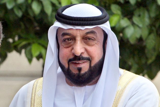Le President Emirats Arabes Unischeikh Khalifa Bin Zayed Al Nahyan Age De 73 Ans