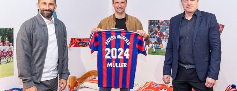 Le Vétéran Mueller Prolonge Son Contrat Avec Le Bayern
