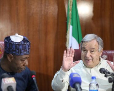 Nigeria : Des Rebelles Extrémistes Attaquent En Pleine Visite D’antonio Guterres