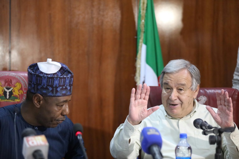 Nigeriades Rebelles Extremistesantonio Guterres