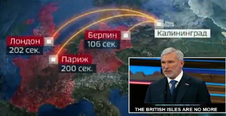 Russie La Television Detat Frappe Nucleaire Europe