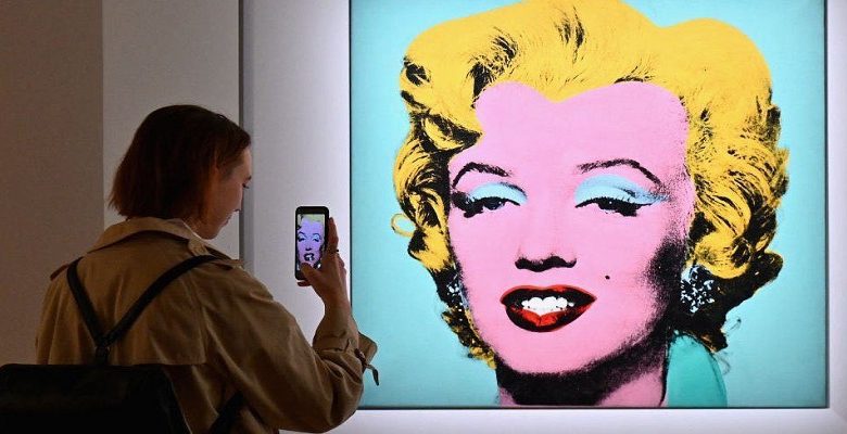 Un Tableau Marilyn Monroe Montant Record 195 Millions De Dollars