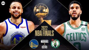 Une Finale Nba 2022 Entre Les Golden States Warrios Et Les Boston De Celtics.